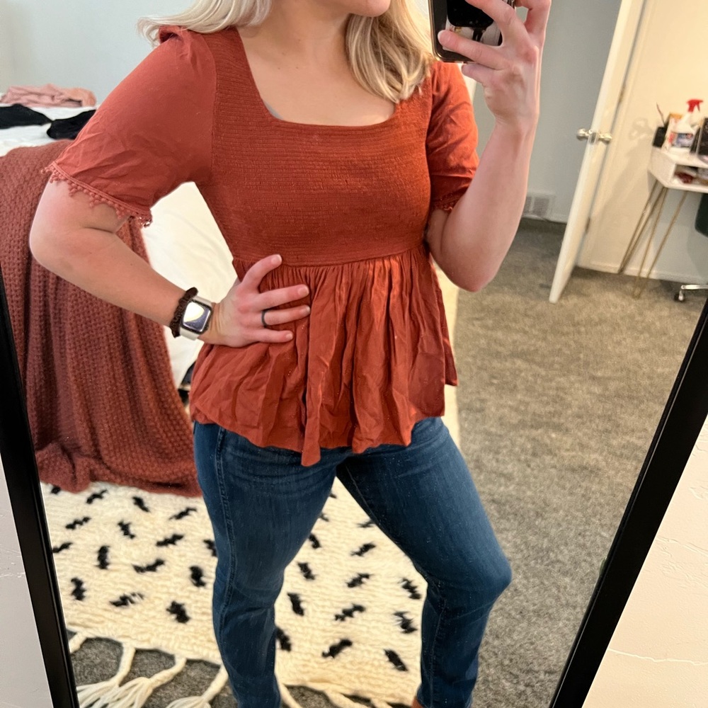 Bohme Peplum Top
